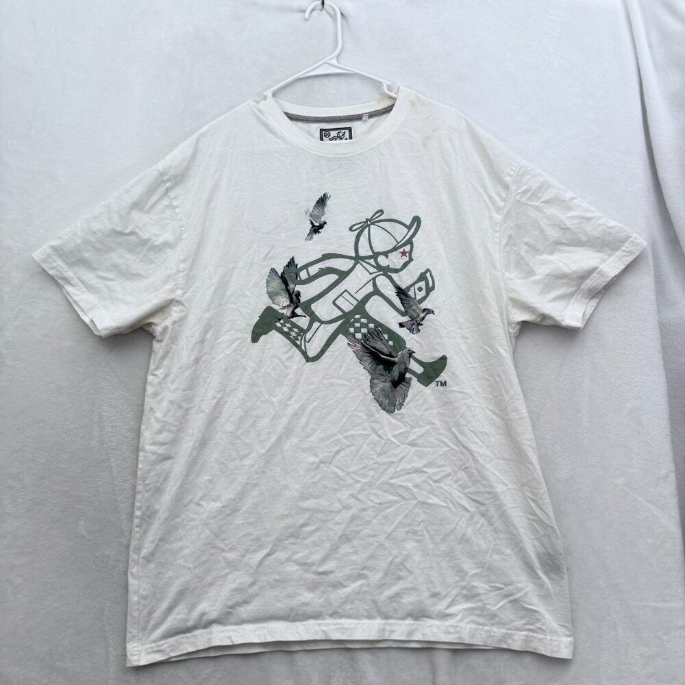 Play Cloths T Shirt Mens 3XL White Graphic Casual Streetwear